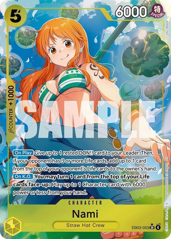 One Piece - Nami - EB03-053 - Heroines Edition