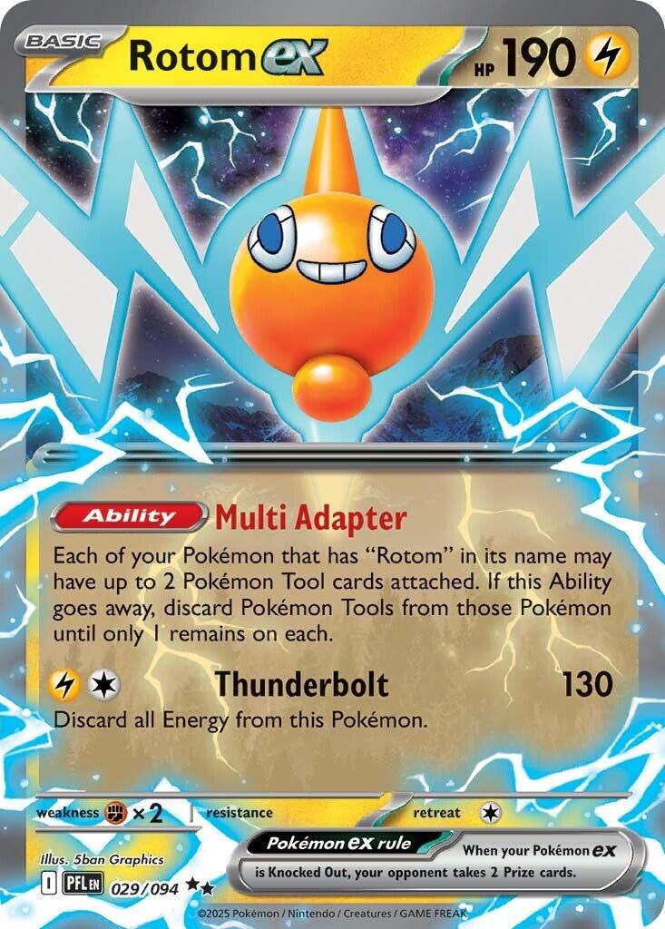 Pokémon TCG - Rotom Ex - 029/094 - Phantasmal Flames