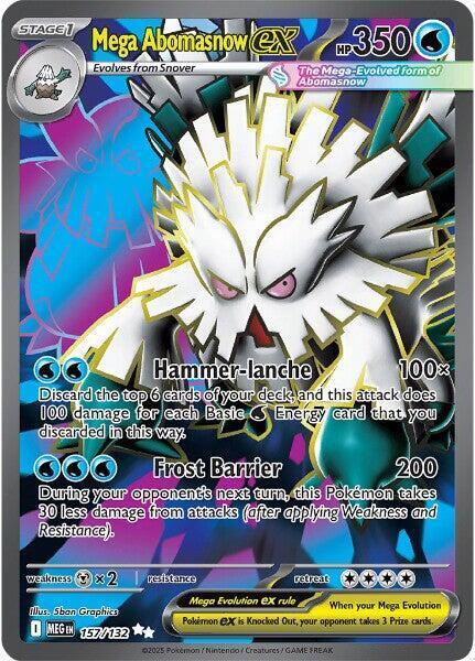 Pokémon TCG - Mega Abomasnow Ex - 157/132 - Mega Evolution