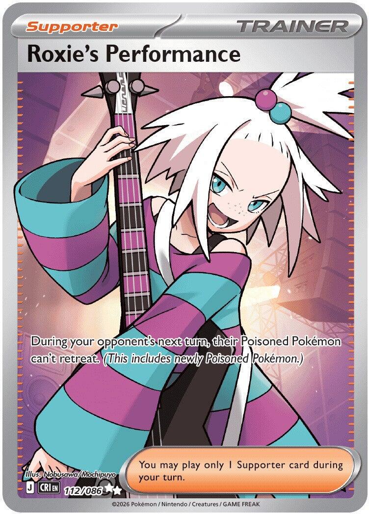 Pokémon TCG - Roxie's Performance - 112/086 - Chaos Rising