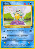 Pokemon TCG - Squirtle - 93/130 - Base Set 2