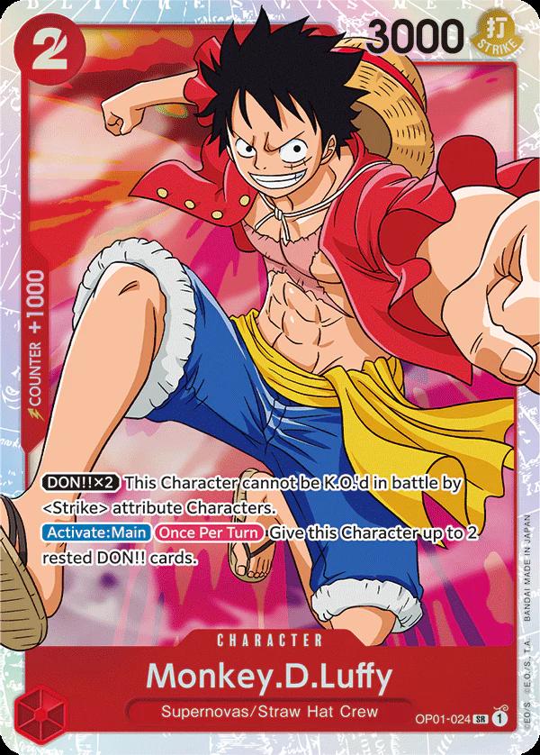 One Piece - Monkey.D.Luffy - OP01-024 - Romance Dawn