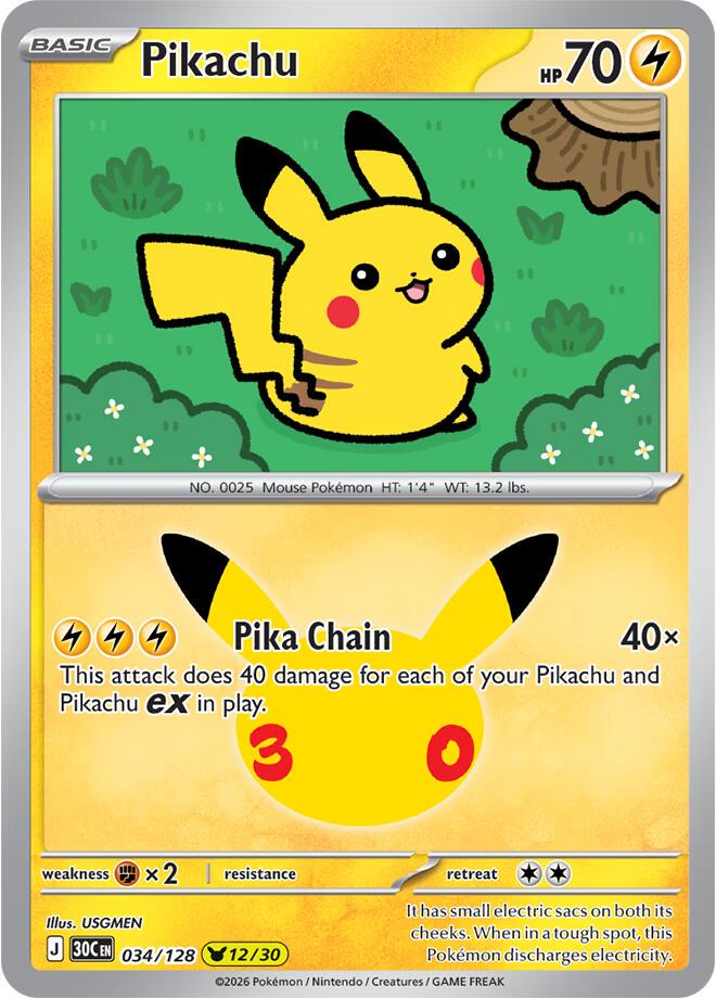 Pokémon TCG - Bundle - M6a 30th Celebration - EN