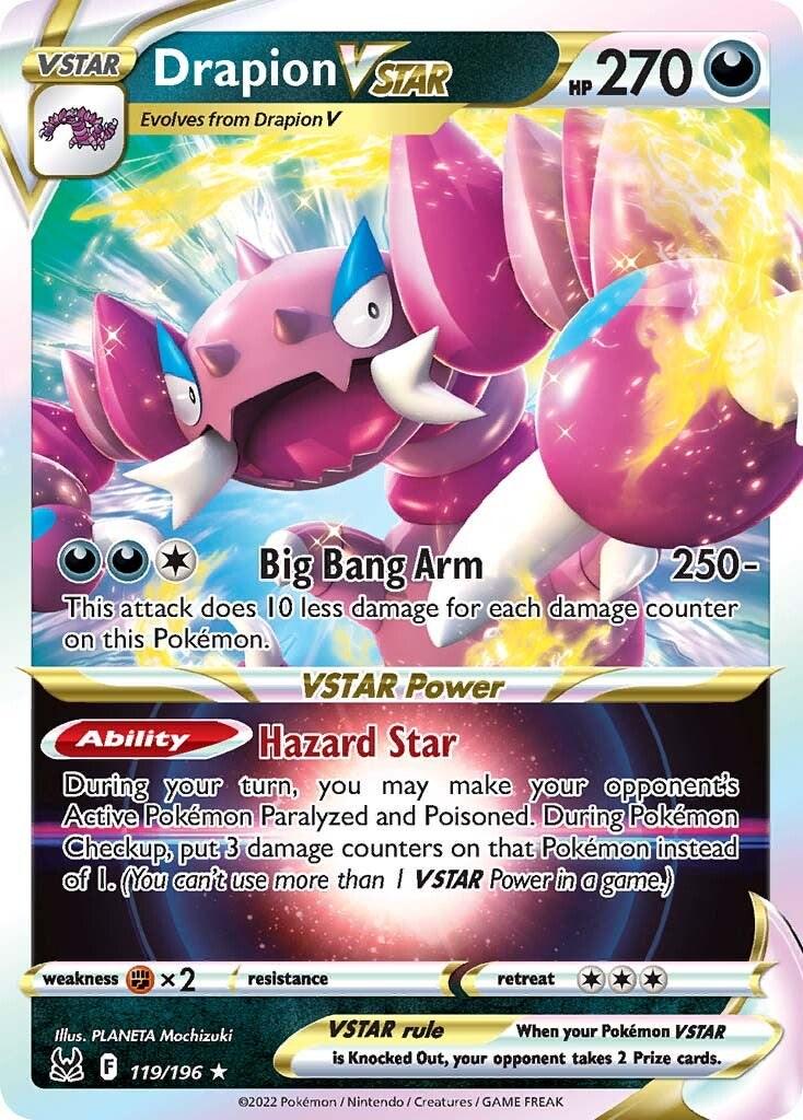 Pokemon TCG - Drapion VStar - 119/196 - Lost Origin