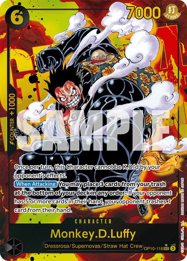 One Piece - Monkey.D.Luffy - OP10-118 - Royal Blood