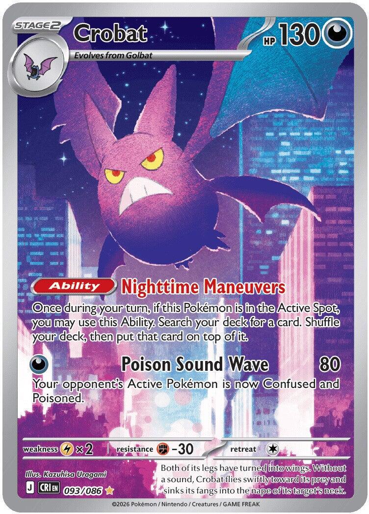 Pokémon TCG - Crobat - 093/086 - Chaos Rising