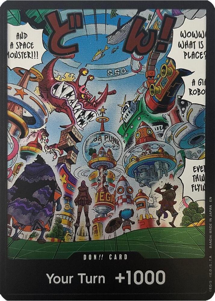 One Piece - DON!! Card [Egghead] - Azure Sea's Seven