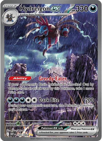 Pokémon TCG - Hydreigon EX - 169/086 - White Flare – Light of Cards