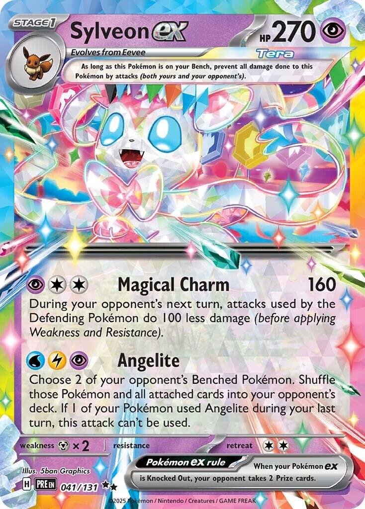 Pokemon TCG - Sylveon - 041/131 - Prismatic Evolutions