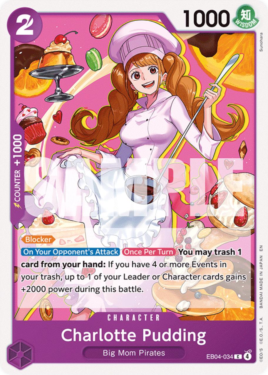 One Piece - Charlotte Pudding - EB04-034 - Extra Booster EB04