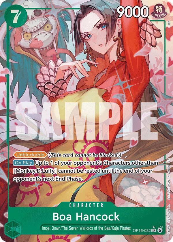 One Piece - Boa Hancock [Alt-Art] - OP16-032 - The Time of Battle