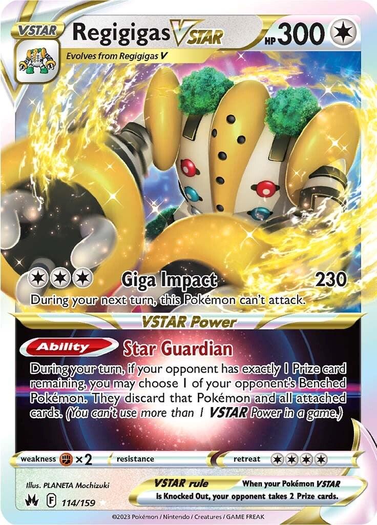 Pokémon TCG - Regigigas VSTAR - 114/159 - Crown Zenith