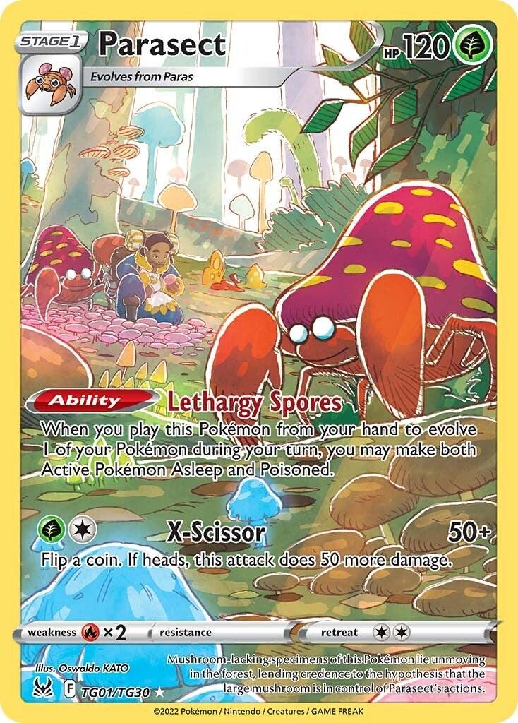 Pokemon TCG - Parasect - TG01/TG30 - Lost Origin