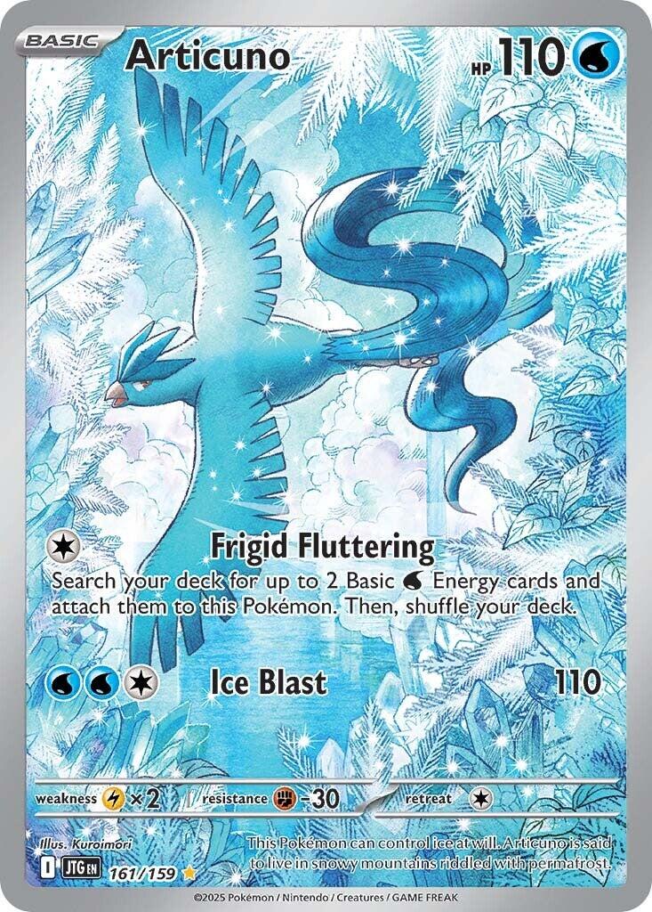 Pokemon TCG - Articuno - 161/159 - Journey Together