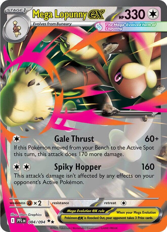 Pokémon TCG - Mega Lopunny Ex - 084/094 -  Phantasmal Flames