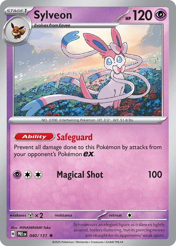 Pokémon TCG - Sylveon - 040/131 - Prismatic Evolutions