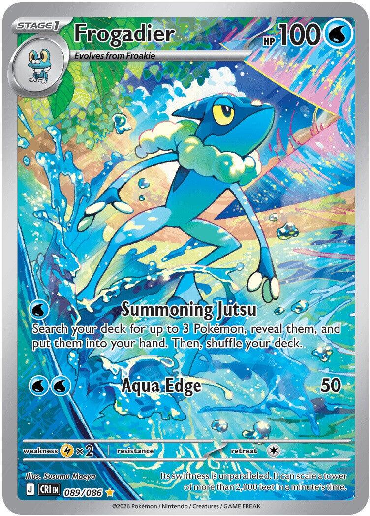 Pokémon TCG - Frogadier - 089/086 - Chaos Rising