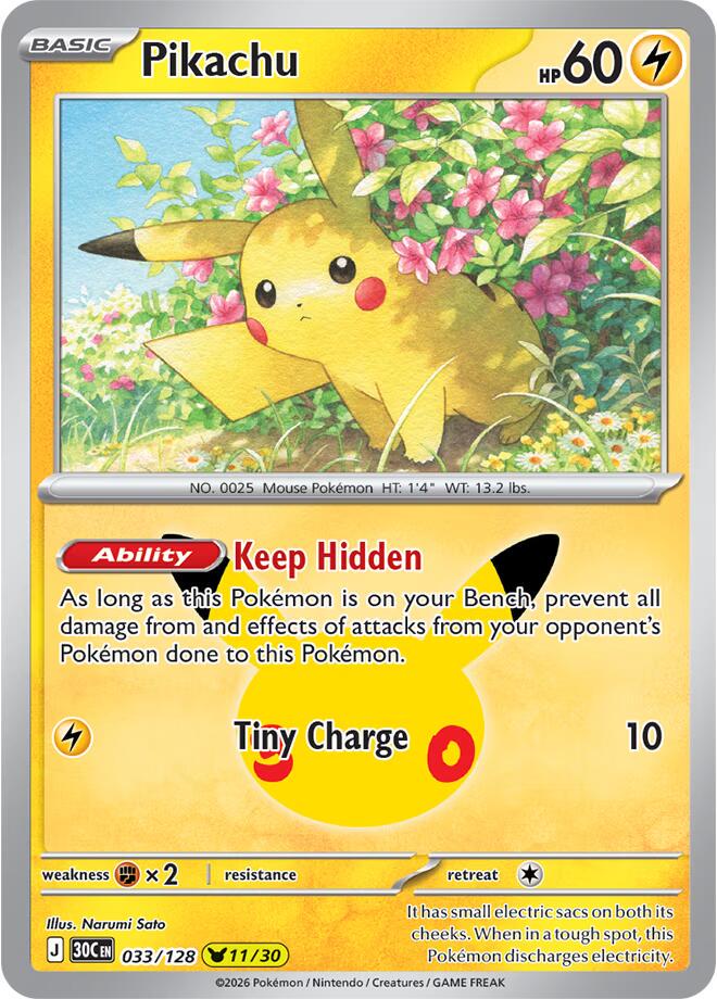 Pokémon TCG - Bundle - M6a 30th Celebration - EN