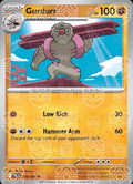 Pokémon TCG -  Gurdurr - 048/086 - Master Ball - Black Bolt