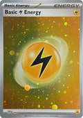 Pokémon TCG - Lightning Energy - Cosmos Holo - Scarlet & Violet Energy
