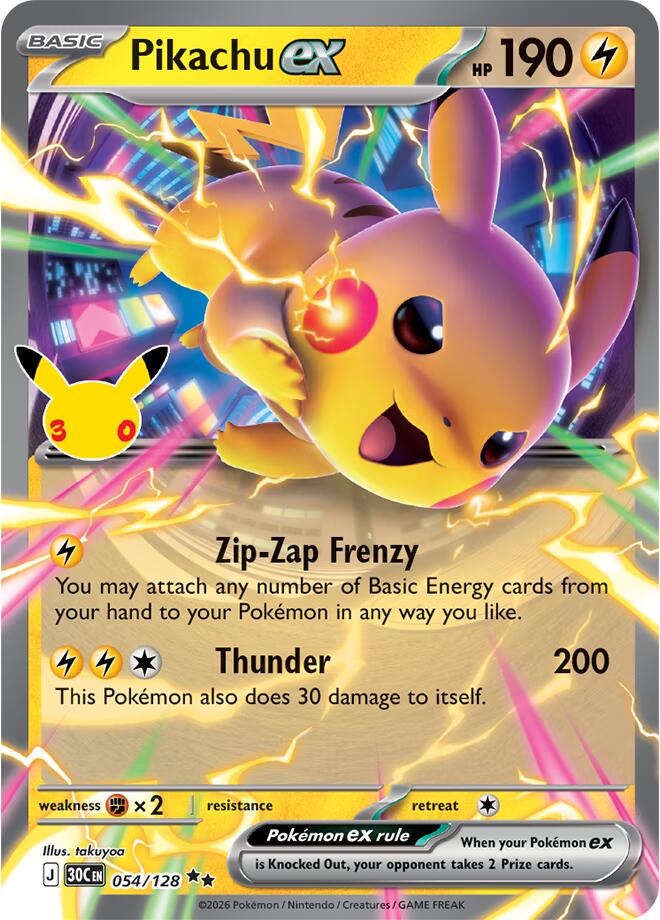 Pokémon TCG - Bundle - M6a 30th Celebration - EN