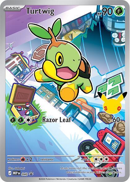 Pokémon TCG - Turtwig - 040 - Promo - Mega Evolution