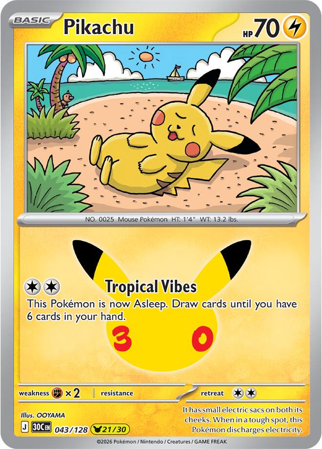 Pokémon TCG - Bundle - M6a 30th Celebration - EN