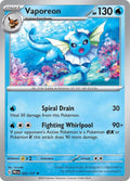 Pokémon TCG - Vaporeon - 022/131 - Prismatic Evolutions