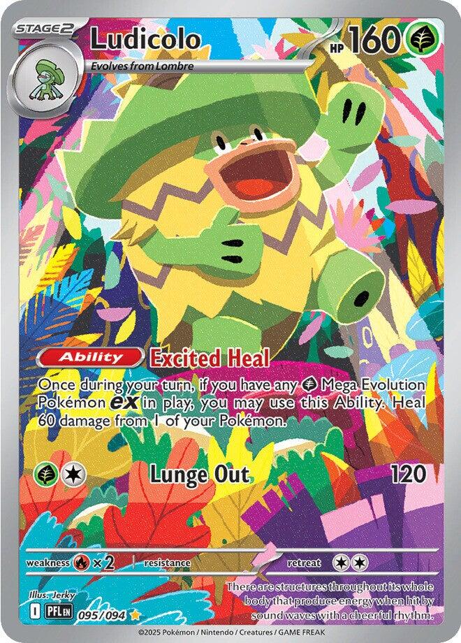 Pokémon TCG - Ludicolo - 095/094 -  Phantasmal Flames