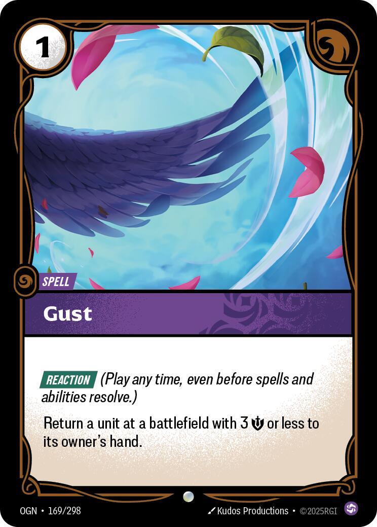 Riftbound TCG - Gust - 169/298 - Origin