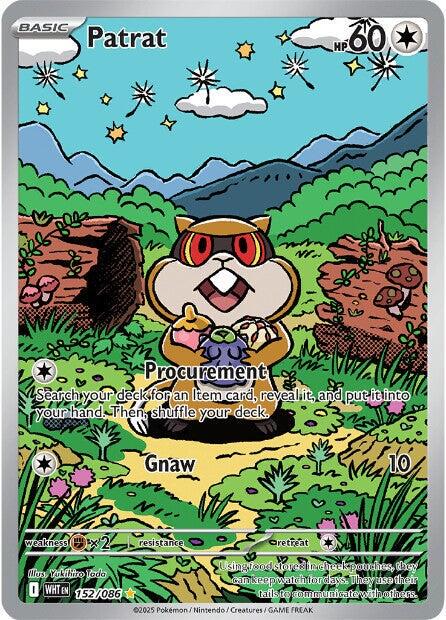 Pokémon TCG - Patrat - 152/086 - White Flare