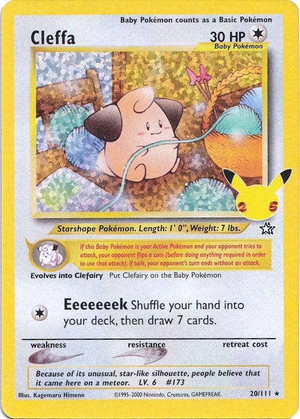 Pokémon TCG - Cleffa - 20/111 - Celebrations