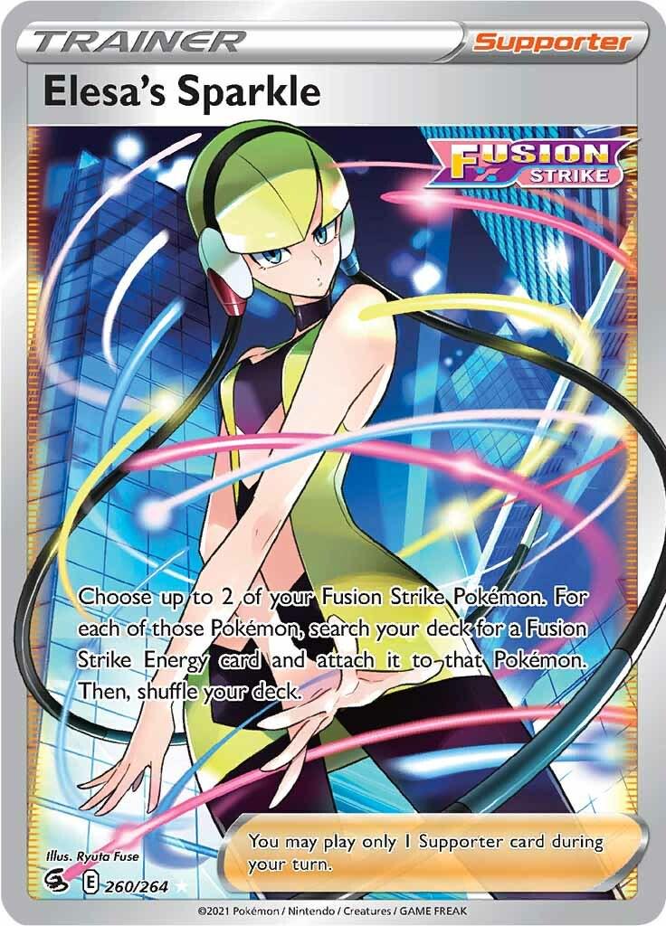 Pokemon TCG - Elesa's Sparkle - 260/264 - Fusion Strike