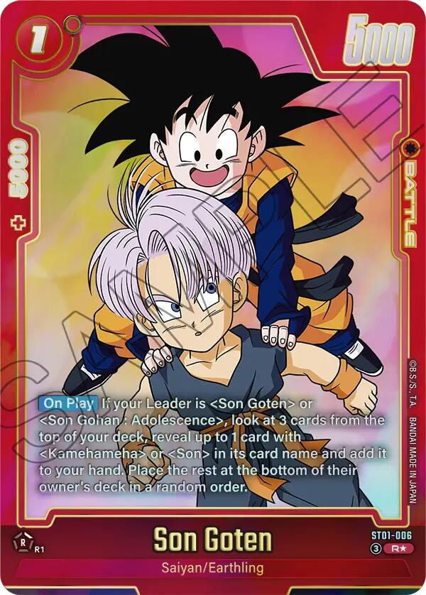 Dragon Ball - Son Gohan [Alt Art] - ST01-006 - Fusion World
