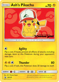 Pokémon TCG - Ash's Pikachu - SM109 Promo
