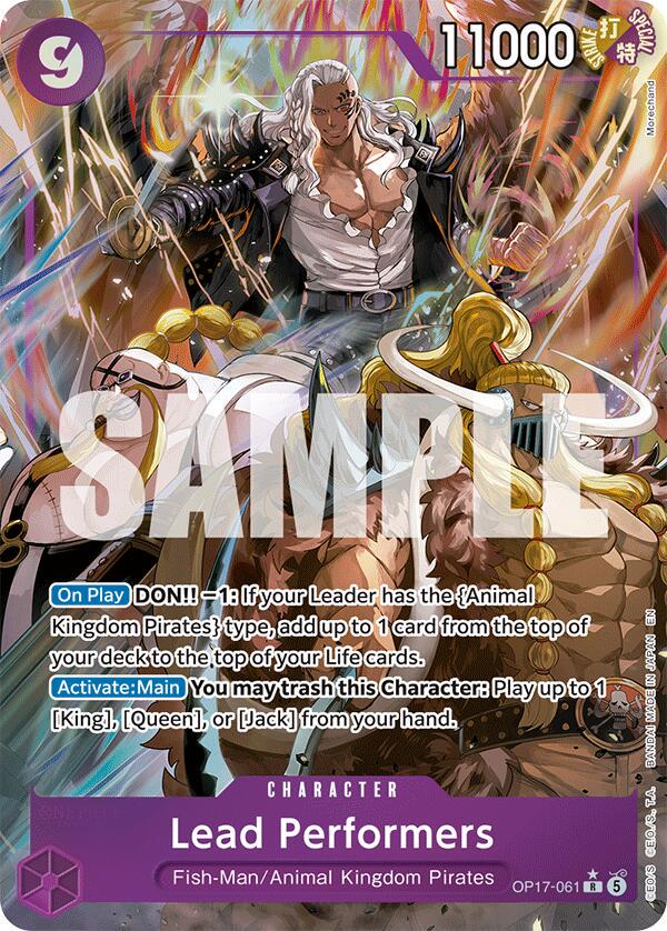 One Piece - Lead Performers [Alt Art] - OP17-061  - World's Strongest Warriors
