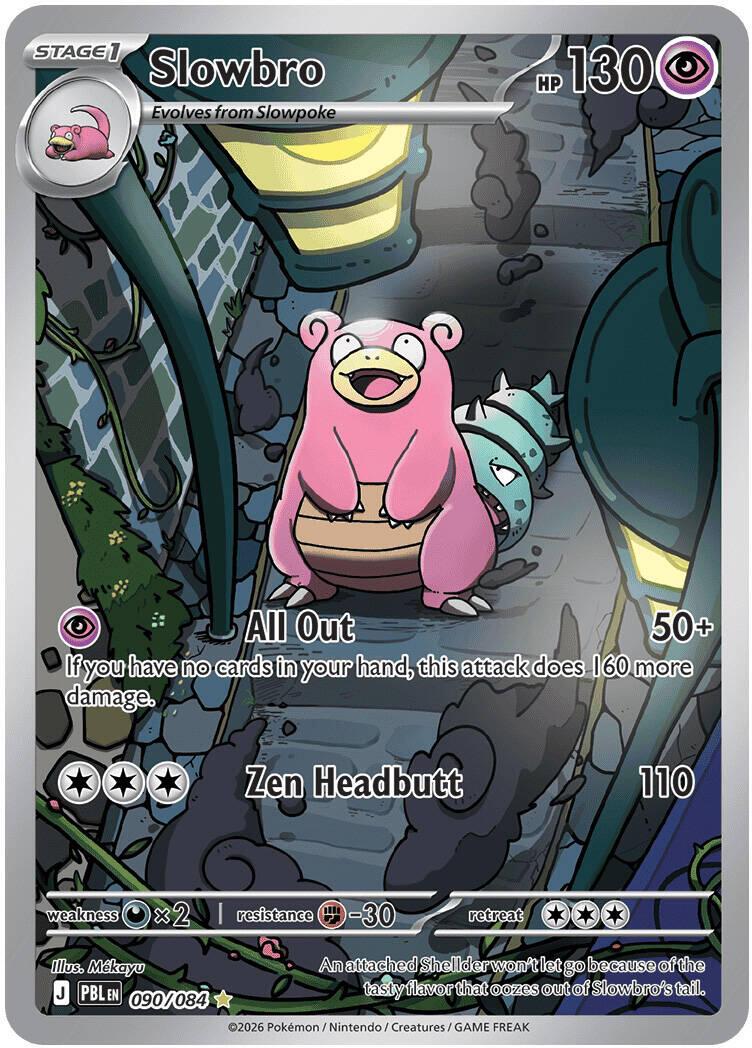 Pokémon TCG - Slowbro - 090/084 - Pitch Black