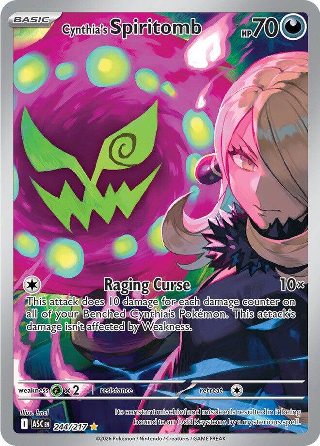 Pokémon TCG - Cynthia's Spiritomb - 244/217 - Ascended Heroes