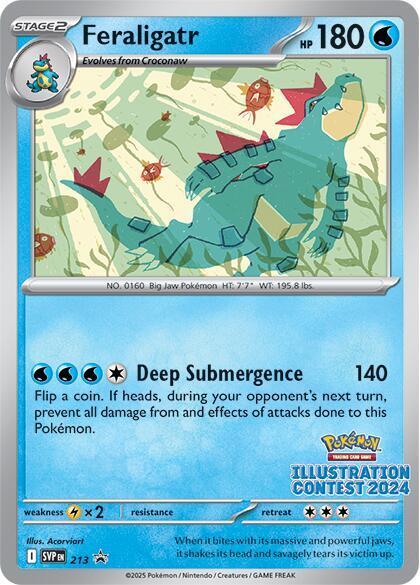 Pokémon TCG - Feraligatr - 213 - JP - Promo