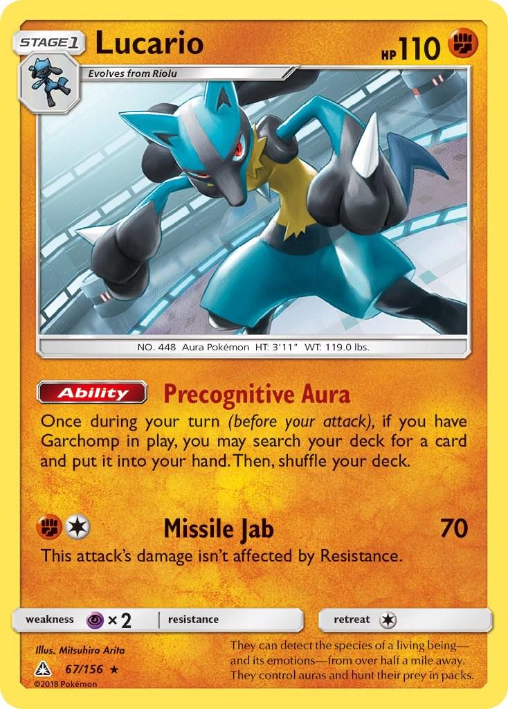 Pokémon TCG - Lucario - 67/156 - JP - Ultra Prism
