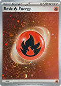 Pokémon TCG - Fire Energy - Cosmos Holo - Scarlet & Violet Energy