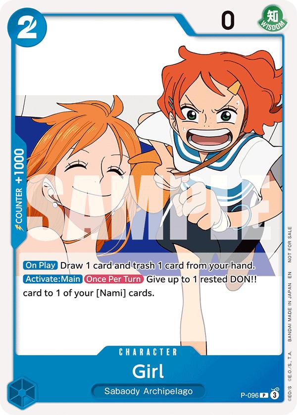 One Piece - Girl - P-096 - Promo