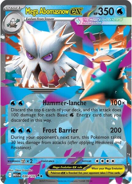 Pokémon TCG - Mega Abomasnow ex - 036/132 - Mega Evolution