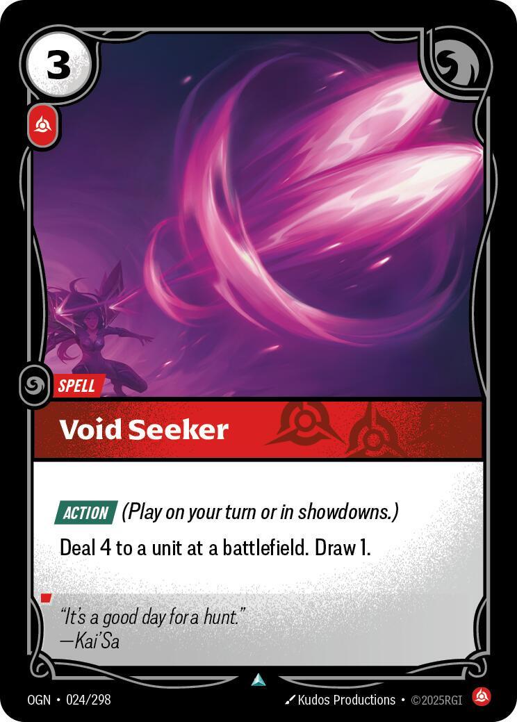 Riftbound TCG - Void Seeker - 024/298 - Origin