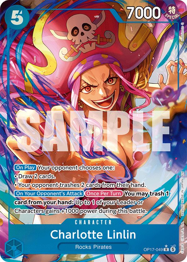 One Piece - Charlotte Linlin [Alt Art] - OP17-049 - World's Strongest Warriors