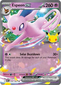 Pokémon TCG - Espeon ex - 070/128 - 30th Celebration