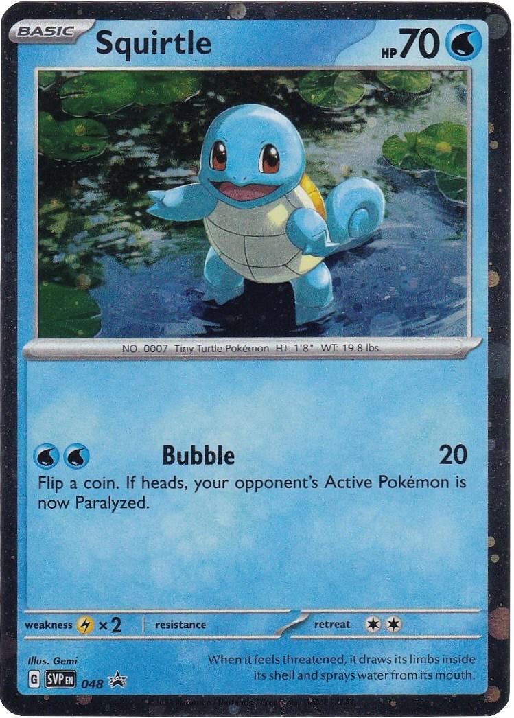 Pokémon TCG - Squirtle - 048 Promo
