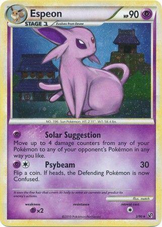 Pokémon TCG - Espeon - 2/90 - Undaunted
