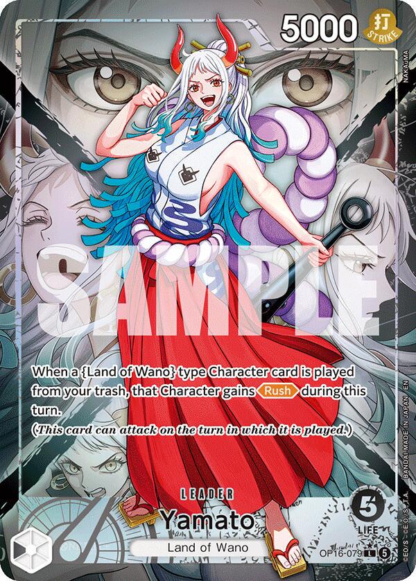 One Piece - Yamato [Alt Art]- OP16-079 - The Time of Battle