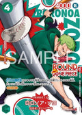 One Piece - Roronoa Zoro - PRB02-006 - JP - Round1 Collaboration Promo